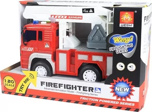 Lean Auto Plastikowe Straż Pozarna z Dźwiękiem Toys - Samochody i pojazdy dla dzieci - miniaturka - grafika 1