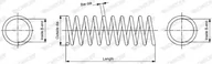 Sprężyny zawieszenia - MONROE Sprężyna zawieszenia MONROE SP3938 - miniaturka - grafika 1