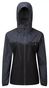 RONHILL Kurtka do biegania damska TECH FORTIFY JACKET czarna - Kurtki i kamizelki sportowe damskie - miniaturka - grafika 1