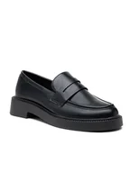 Mokasyny damskie - Foreverfolie Mokasyny w kolorze czarnym - miniaturka - grafika 1