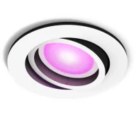 Systemy inteligentnych domów - Philips Hue White and Color Ambiance Centura 1szt. Biały - miniaturka - grafika 1