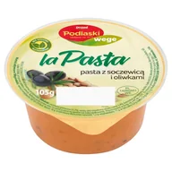 Szybkie dania obiadowe - Drosed Podlaski wege la Pasta Pasta z soczewicą i oliwkami 105 g - miniaturka - grafika 1
