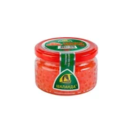 Konserwy i dania rybne - Kawior czerwony z łososia Keta "Szalanda" słoik 200g - miniaturka - grafika 1