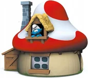 Skarbonki - Plastoy 80201 Skarbonka Domek Smerfów 147892 - miniaturka - grafika 1