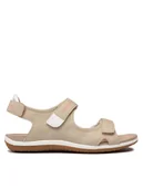 Sandały damskie - Geox Sandały D Sand.Vega A D52R6A 000EK C6029 Beżowy - miniaturka - grafika 1