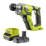 Młoty udarowe - RYOBI Młotowiertarka R18SDS-0 + Akumulator RYOBI ONE+ RC18120-120 2Ah 18V + ładowarka - miniaturka - grafika 1
