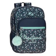 Plecaki szkolne i tornistry - Pepe Jeans Alenka Plecak szkolny Niebieski 30x40x12 cms Poliester 14,4L by Joumma Bags, niebieski, plecak szkolny - miniaturka - grafika 1