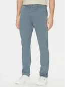 Spodnie męskie - Napapijri Chinosy M-Puyo NP0A4H98 Zielony Slim Fit - miniaturka - grafika 1