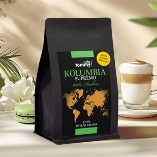 Kawa Kolumbia Supremo 17/18 mielona - Kawa - miniaturka - grafika 1