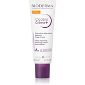 Kremy do twarzy - Bioderma Cicabio Creme+ SPF50+ 30ml - miniaturka - grafika 1