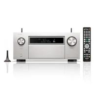 Amplitunery - DENON AVC-A1H amplituner wielokanałowy 9.4 IMAX Enhanced 8K/60Hz srebrny - miniaturka - grafika 1