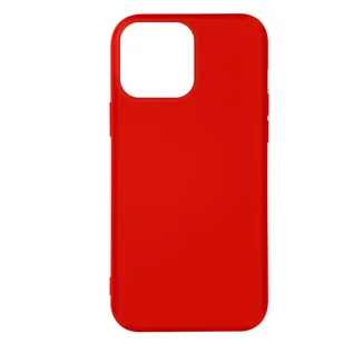iPhone 14 Pro Max Etui Półsztywne, miękkie w dotyku, cienkie, czerwone - Etui i futerały do telefonów - miniaturka - grafika 1