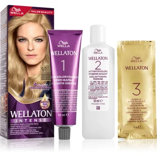 Wella WELLATON kremowy kolor włosów Cień 9/1 Special Light Ash Blonde) - Farby do włosów i szampony koloryzujące - miniaturka - grafika 1