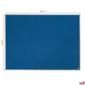 Tablice i flipcharty - Tablica filcowa ogłoszeniowa NOBO ESSENCE 90x120cm niebieski /1904071/ - miniaturka - grafika 1