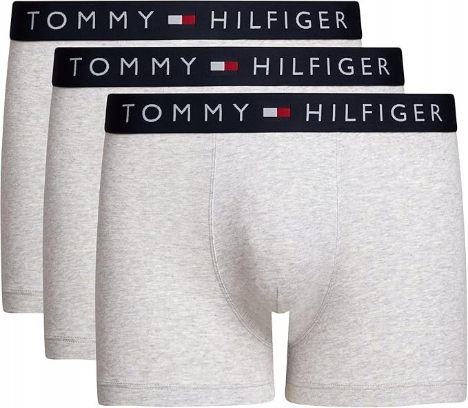 Bokserki Męskie Tommy Hilfiger TH Trunk 3Pack (UM0UM03400-0R4) XL