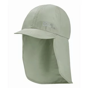 Czapka z daszkiem dla dzieci Jack Wolfskin CANYON CAP K mint leaf - S - Czapki dla dzieci - miniaturka - grafika 1