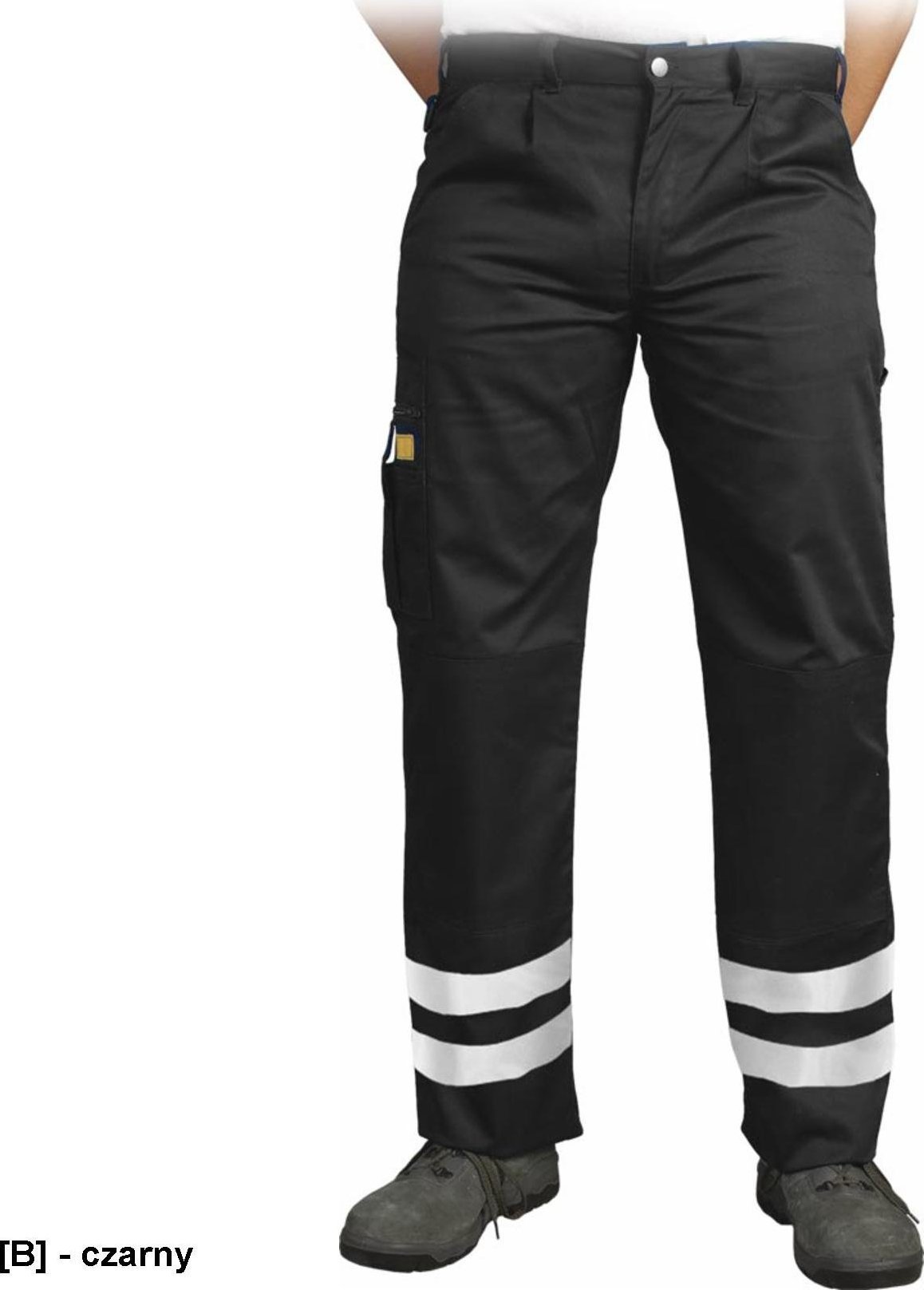 R.E.I.S. LH-VOBSTER_X - spodnie ochronne do pasa - czarny 52