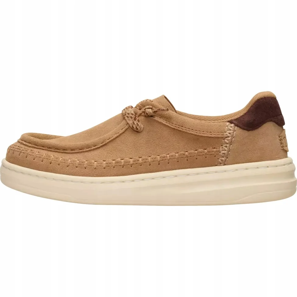 HeyDude Damskie Buty Mokasyny Wsuwane Zamszowe Harper Moc Suede 38