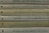 Książki o kulturze i sztuce - Historia Kultury materialnej Polski Tom I do VI - miniaturka - grafika 1