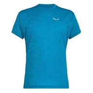 Koszulki męskie - Salewa Salewa Puez Melange Dry M S/S koszulka męska zielony Fluo Green Melange 56/3XL 00-0000026537 - miniaturka - grafika 1