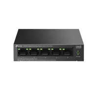 Switche - Switch TP-LINK LS105GP Gigabit Ethernet, 5 portów, Funkcja PoE LS105GP - miniaturka - grafika 1