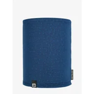 Czapki i chusty sportowe damskie - Komin Ortovox Fleece Light Grid Neckwarmer - petrol blue - miniaturka - grafika 1