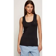 Koszulki i topy damskie - Emporio Armani Top Slim Fit - miniaturka - grafika 1