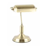 Lampy stojące - Lampa biurkowa bankierka ROMA A2048-GLD Zuma Line - miniaturka - grafika 1