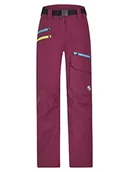 Spodnie narciarskie - Ziener Dziewczęce spodnie narciarskie Aileen, spodnie śniegowe, wodoszczelne, wiatroszczelne, ciepłe, fioletowe, 140 - miniaturka - grafika 1