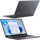 Laptopy 2w1 - Chuwi MiniBook-X-2023-K3-SR Celeron N150/10.51" 1200x1920 TouchScreen IPS/16GB/SSD 512GB/BT/BLKB/x360/Win 11 Silver - miniaturka - grafika 1