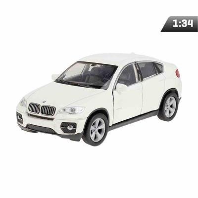 Autko model 1:34 BMW X6 biały