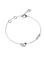 Bransoletki - Guess Bransoletka JUBB04 414JW Srebrny - miniaturka - grafika 1
