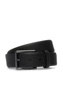 Paski - Calvin Klein Pasek Warmth Buckle Pebble 35Mm Fixed LV04D7062G Czarny - miniaturka - grafika 1