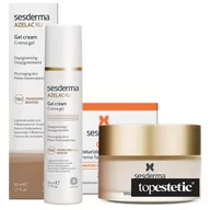 Zestawy kosmetyków damskich - Sesderma C-VIT Moisturizing Facial Cream + Azelac RU Gel Cream ZESTAW Krem nawilżający 50 ml + Krem-Żel depigmentujący 50 ml - miniaturka - grafika 1