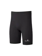 Spodnie sportowe męskie - RONHILL Spodenki biegowe męskie CORE STRETCH SHORT all black - miniaturka - grafika 1