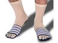 Skarpetki męskie - Skarpetki Kapcie Klapki Śmieszne uniwersalne 35-44 - miniaturka - grafika 1