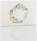 Pamiątka Pierwszej Komunii Świętej - Podziękowanie za sesję fotograficzną komunia wianek - miniaturka - grafika 1