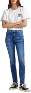 Spodnie damskie - Pepe Jeans Dżinsy damskie Regent, Niebieski (denim-hs4), 29W / 32L - miniaturka - grafika 1