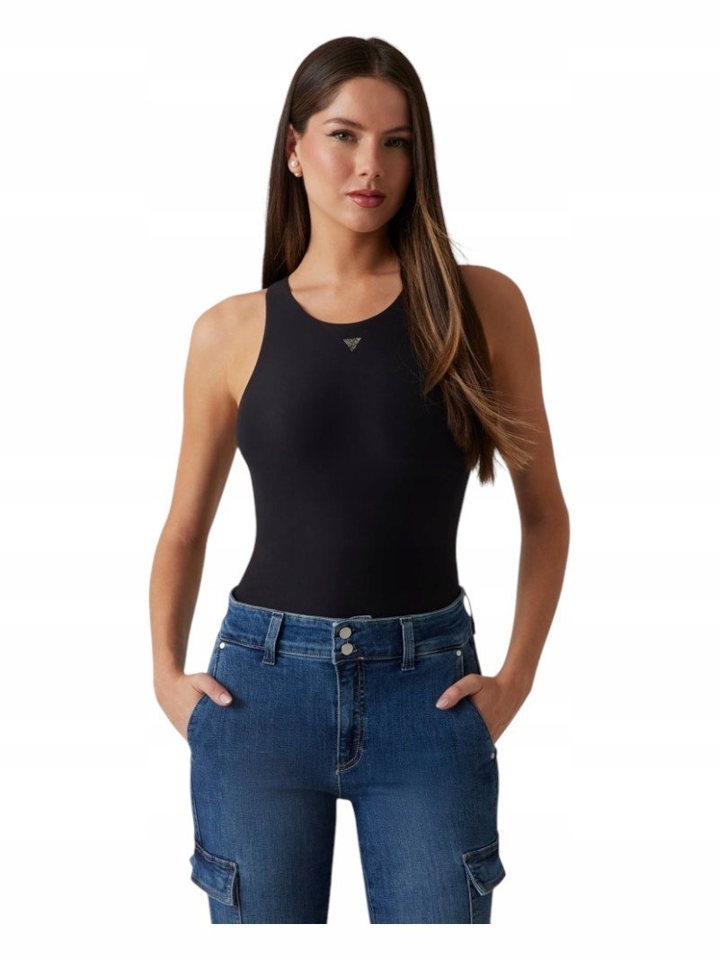 GUESS BODY DAMSKIE SL CN BODY CZARNE r.L