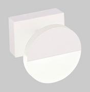 Lampy ścienne - Candellux Lighting biały kinkiet LED okrągły SING 21-72795 lampa ścienna obok lustra do łazienki 21-72795 - miniaturka - grafika 1