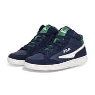 Buty dla dziewczynek - Buty dziecięce FILA Crew Mid - miniaturka - grafika 1