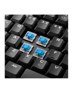 Klawiatury - Sharkoon PureWriter RGB, gaming keyboard Kolor: BIAŁY, US layout, kailh choc low profile blue - miniaturka - grafika 1