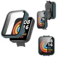 Akcesoria do smartwatchy - Etui ochronne + szkło 2w1 Vanfone do Xiaomi Redmi Watch 2 Lite, zielony - miniaturka - grafika 1