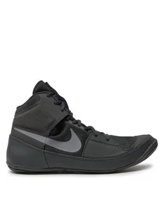 Nike Buty bokserskie Fury A02416 010 Czarny - Kimona, stroje i obuwie - miniaturka - grafika 1