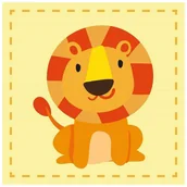 Ręczniki - Ręcznik Dziecięcy 30x30 Bawełna Zwierzaki 350g/m2 006 - miniaturka - grafika 1