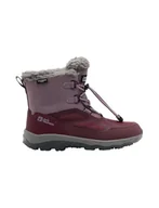 Buty dla chłopców - Jack Wolfskin Dziecięce buty zimowe Vojo Shell Xt Texapore Mid K, Dziki kwiat, 35 EU - miniaturka - grafika 1