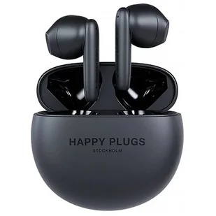 HAPPY PLUGS Joy Lite Czarny - Słuchawki - miniaturka - grafika 1
