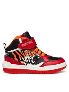 Geox Sneakersy J Buzzerlight J56MCF 054CE C0020 D Czerwony - Buty dla chłopców - miniaturka - grafika 1