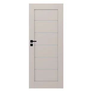Drzwi wewnętrzne pokojowe chicago slim 12 kaszmir 80P - Drzwi wewnętrzne - miniaturka - grafika 1