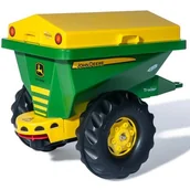 Jeździki dla dzieci - ROLLY TOYS Rolly Toys Przyczepa John Deere Siewnik Piaskarka - miniaturka - grafika 1